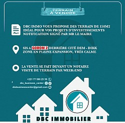 Terrain à vendre à GOROM 2