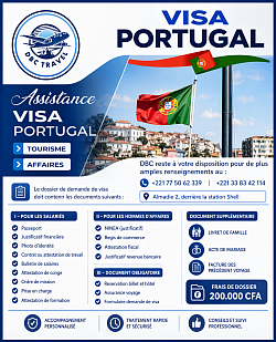Visa Portugal / agence de voyage