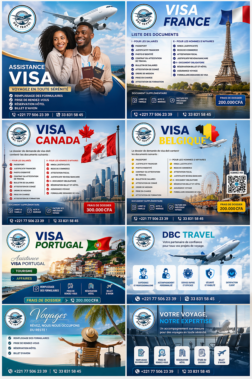 Visa Canada / agence de voyage